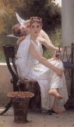 Adolphe William Bouguereau Work Interrupted (mk26) china oil painting artist